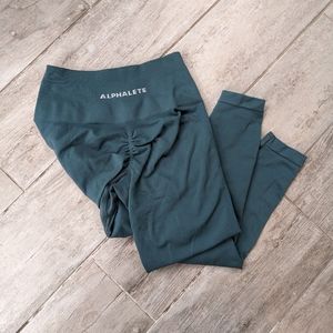 Alphalete Amplify Legging in teal, XS